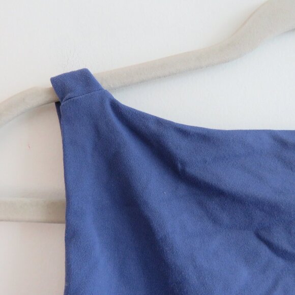 ARITZIA BABATON Contour Scoopneck Tank in Blue Eclipse Minimalist - Size XL - Picture 9 of 10